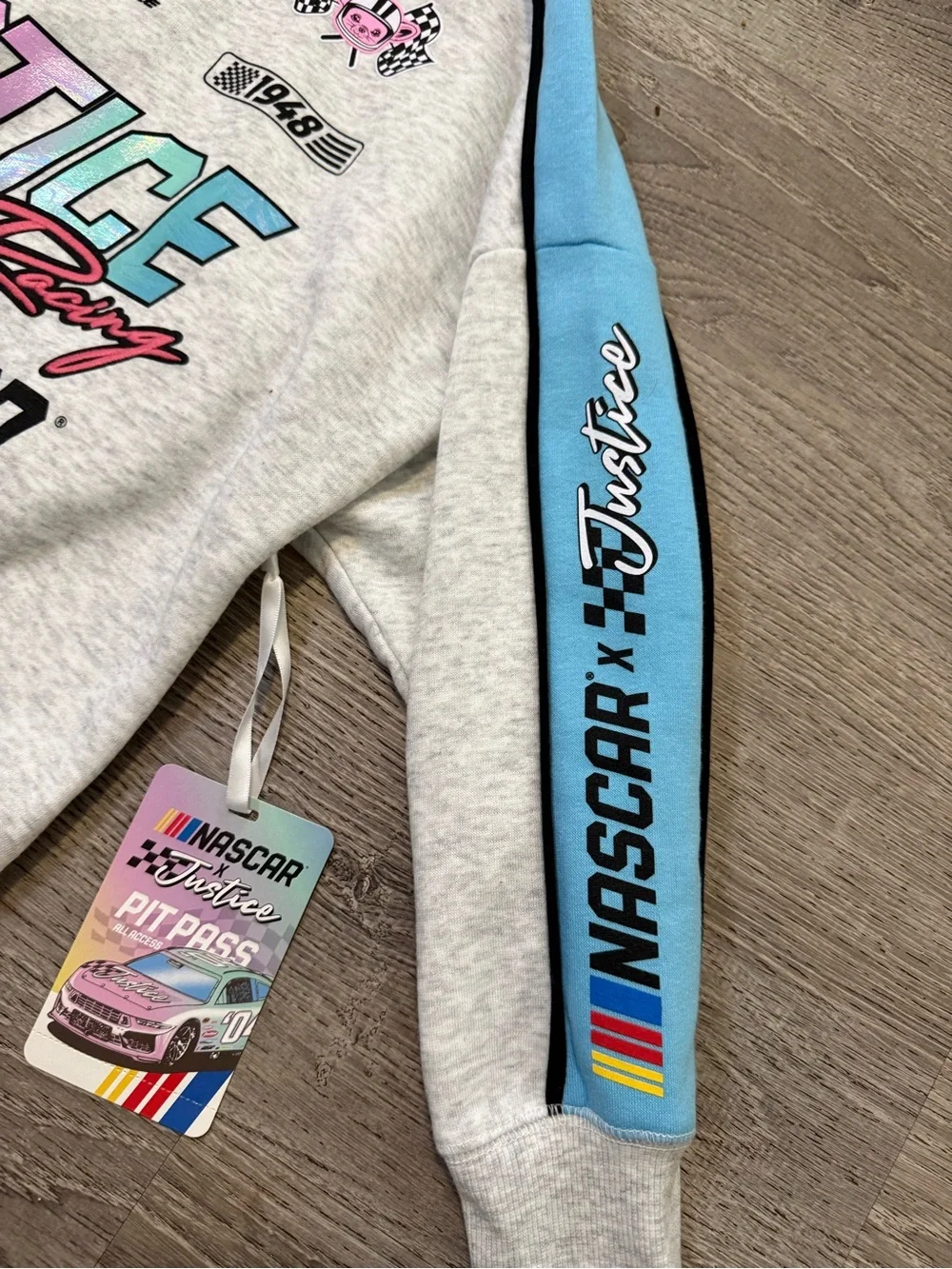 •JUSTICE• NASCAR HOODIE